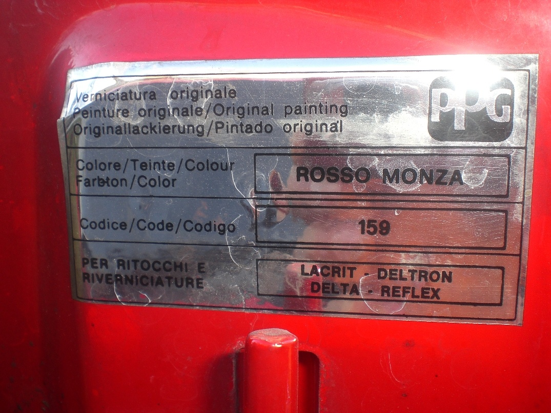 Lancia Delta evo 1 rosso monza SOLD Italia