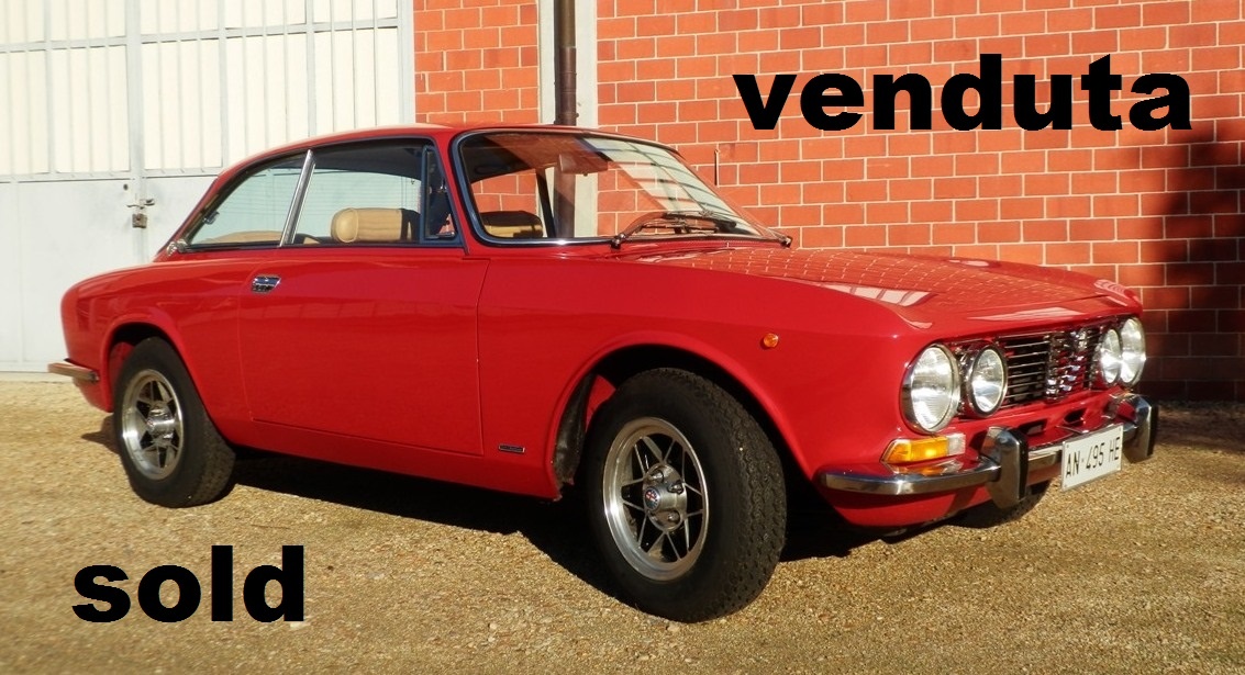 Alfa Romeo 2000 GT SOLD Italia