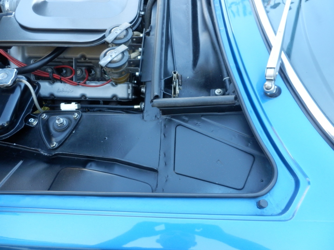 Fiat Dino 2400 blue metallic original SOLD U.S.A.