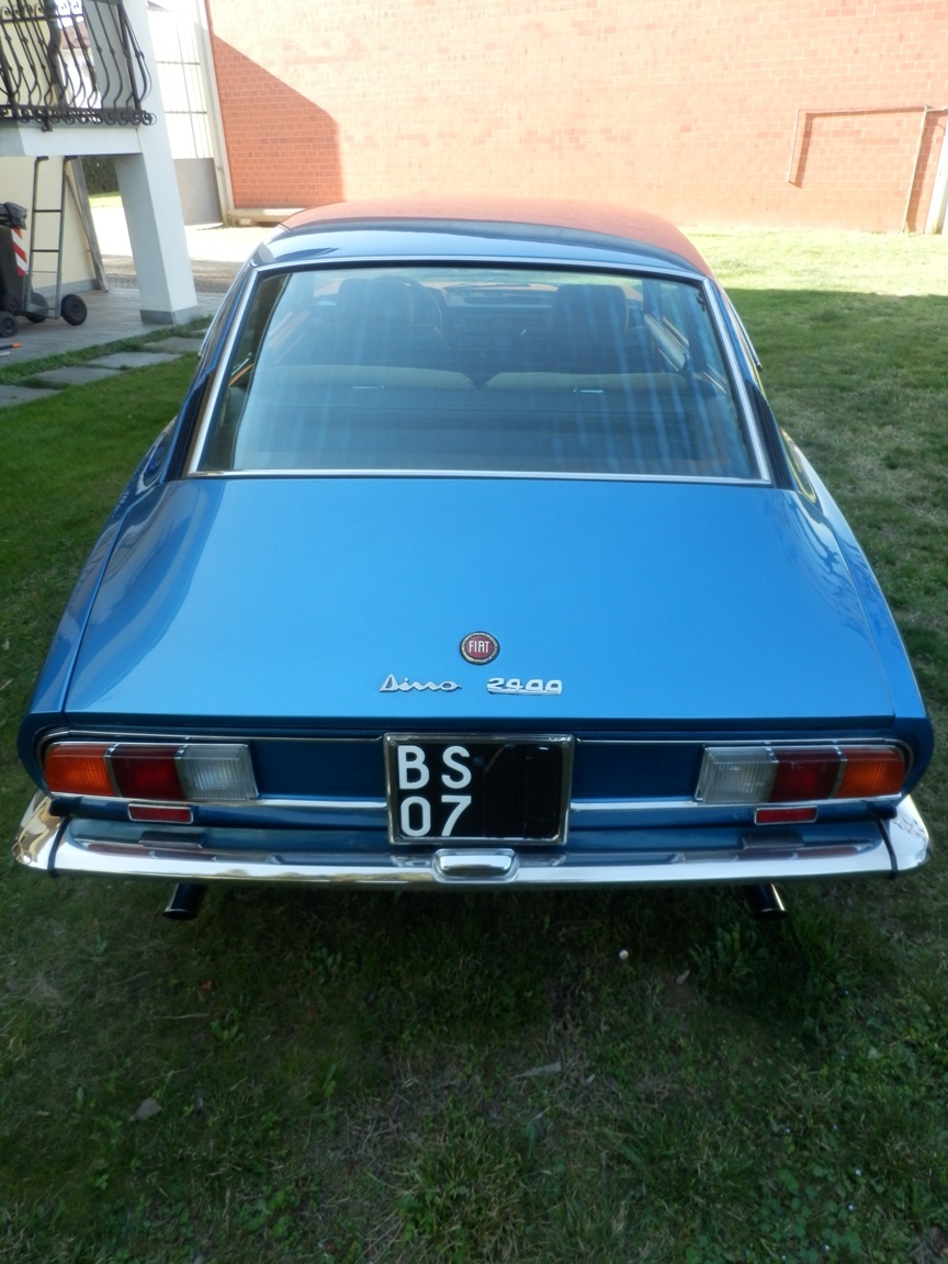 Fiat Dino 2400 blue metallic original SOLD U.S.A.