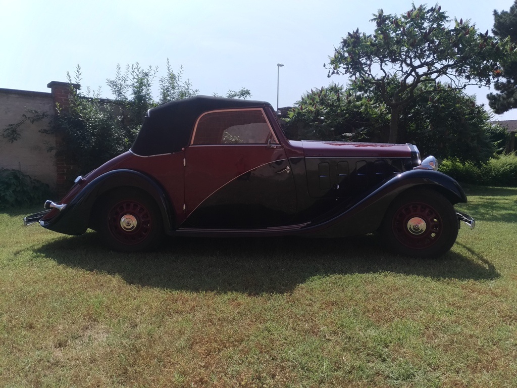 Lancia Augusta Belna cabriolet Paul Nèe SOLD Italia