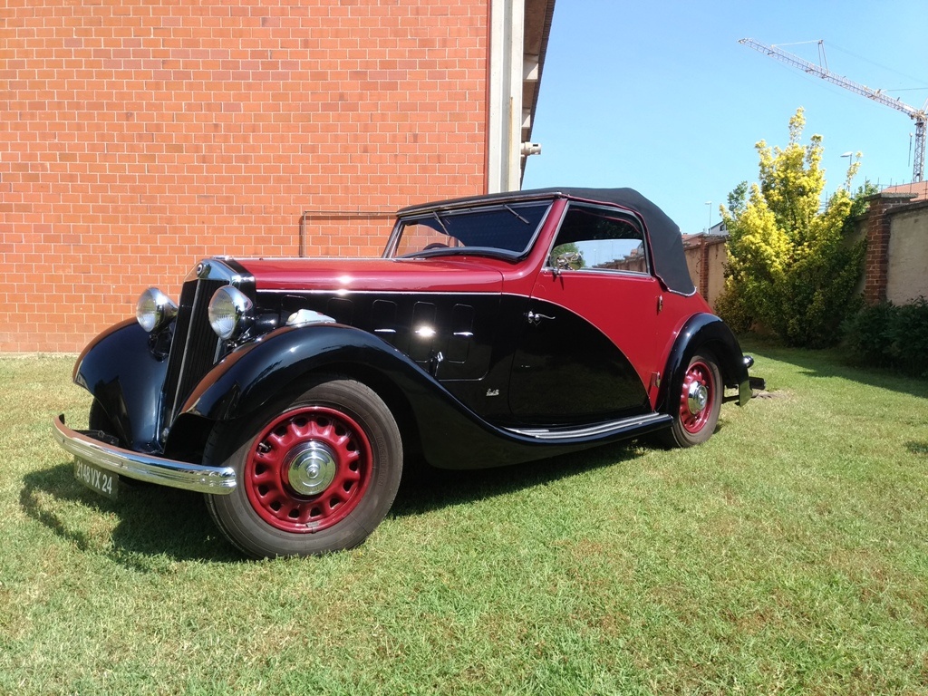 Lancia Augusta Belna cabriolet Paul Nèe SOLD Italia