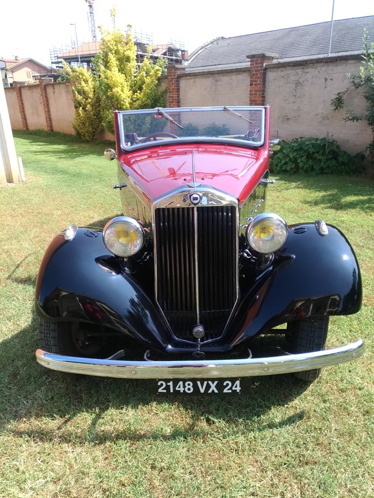 Lancia Augusta Belna cabriolet Paul Nèe SOLD Italia