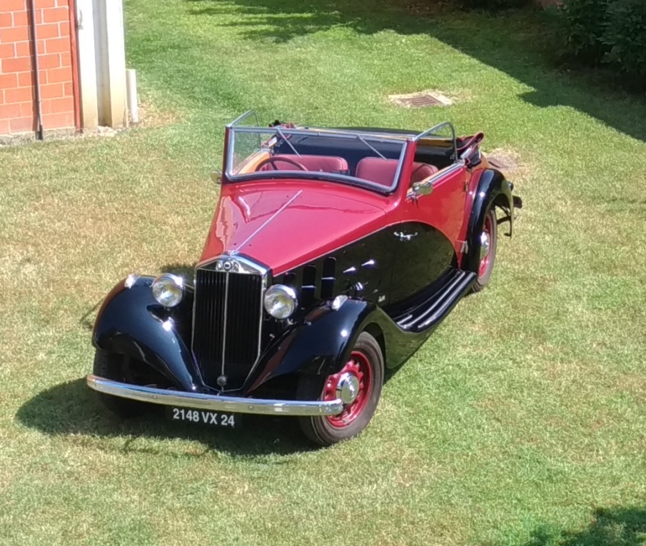 Lancia Augusta Belna cabriolet Paul Nèe SOLD Italia