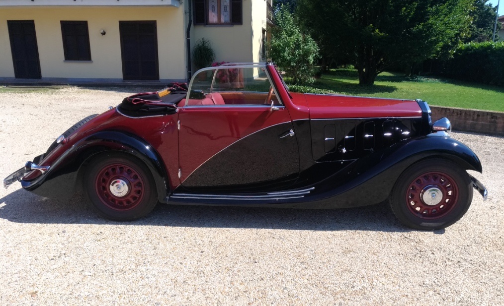 Lancia Augusta Belna cabriolet Paul Nèe SOLD Italia