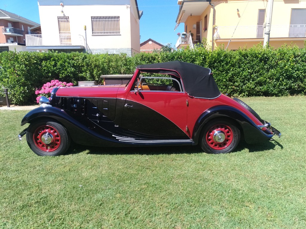 Lancia Augusta Belna cabriolet Paul Nèe SOLD Italia