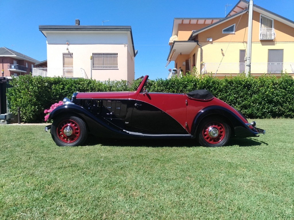 Lancia Augusta Belna cabriolet Paul Nèe SOLD Italia