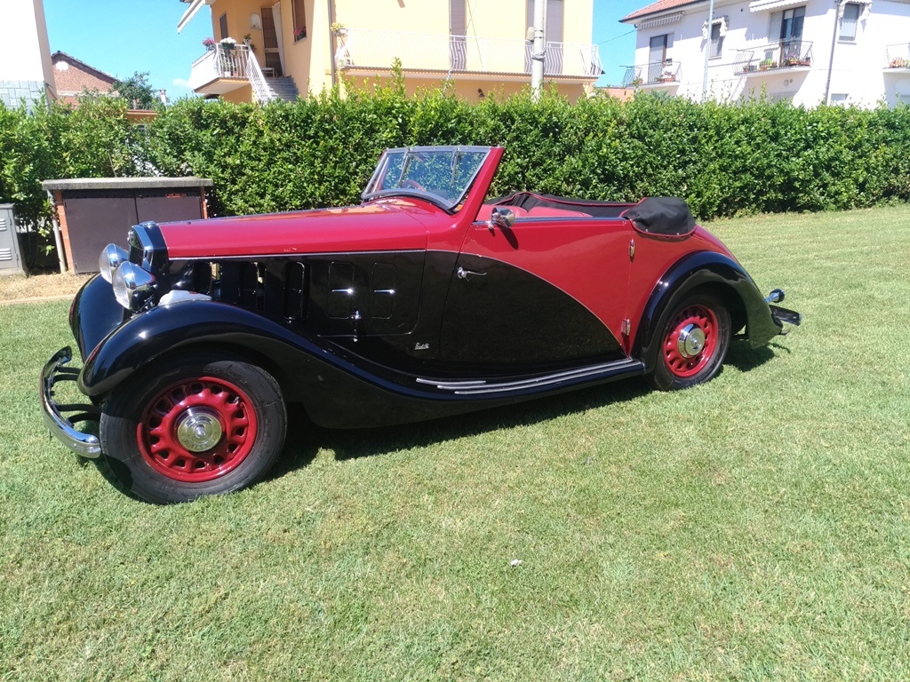 Lancia Augusta Belna cabriolet Paul Nèe SOLD Italia