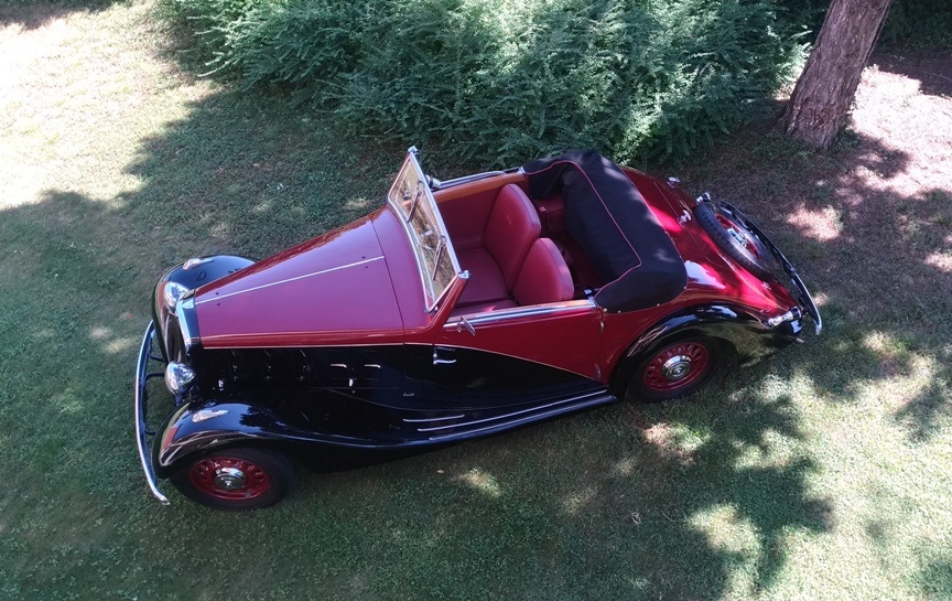 Lancia Augusta Belna cabriolet Paul Nèe SOLD Italia