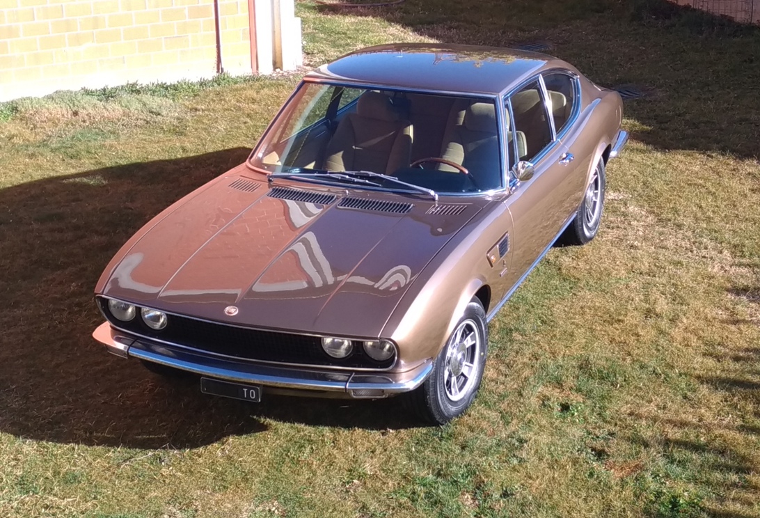 Fiat Dino 2400 coupè nocciola metallizzato Venduta SOLD Italia