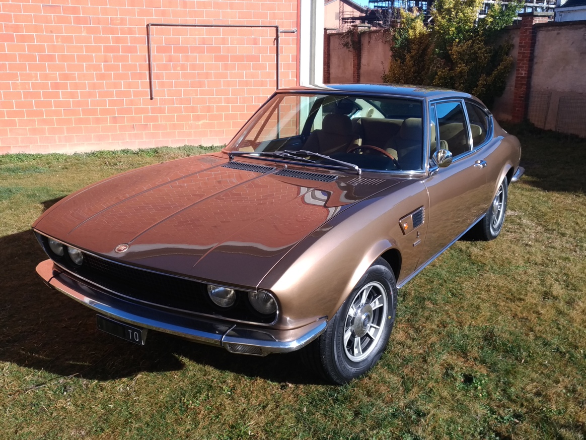 Fiat Dino 2400 coupè nocciola metallizzato Venduta SOLD Italia