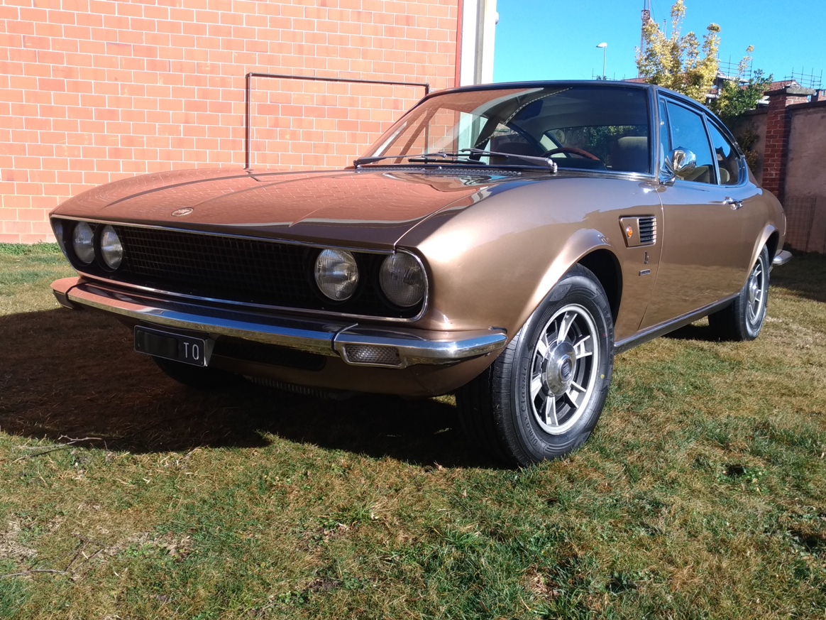 Fiat Dino 2400 coupè nocciola metallizzato Venduta SOLD Italia