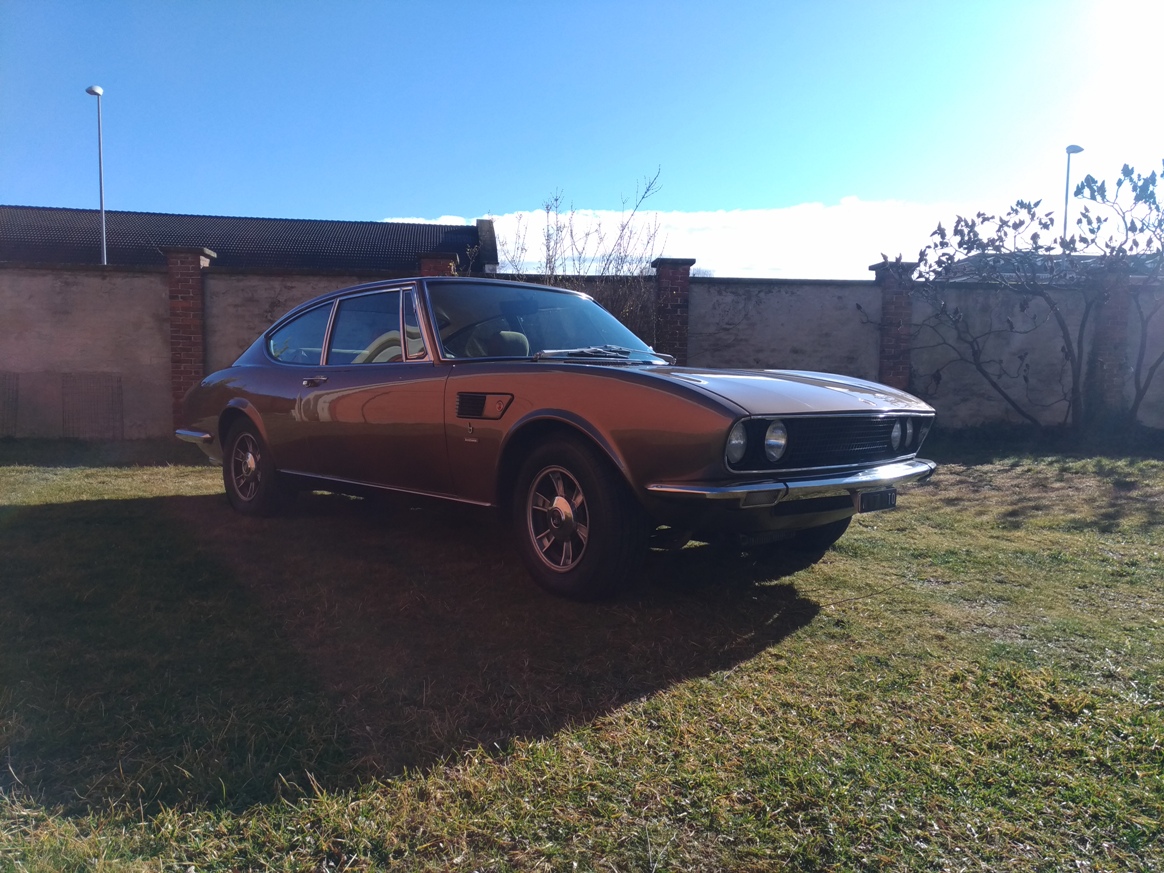 Fiat Dino 2400 coupè nocciola metallizzato Venduta SOLD Italia