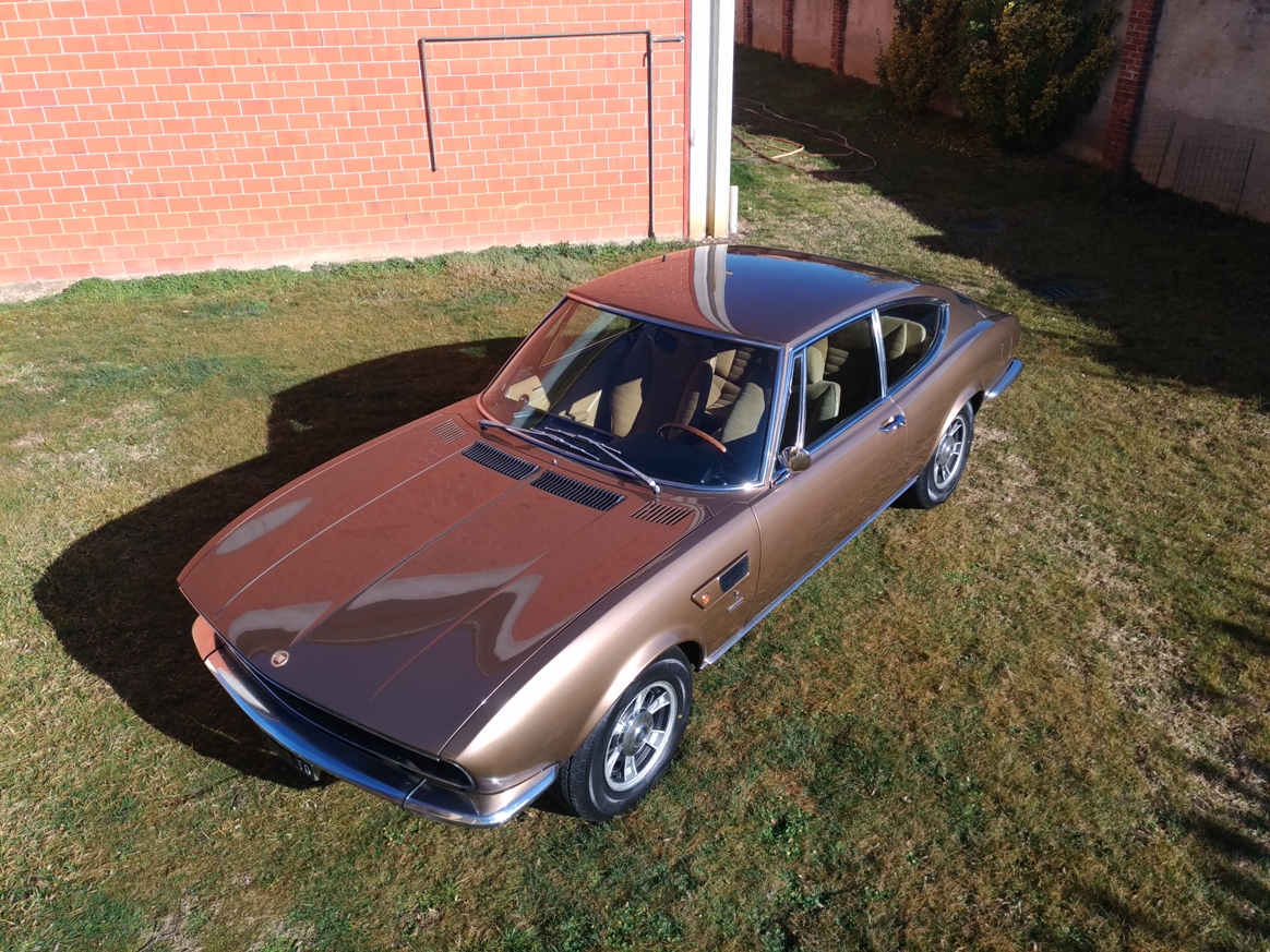 Fiat Dino 2400 coupè nocciola metallizzato Venduta SOLD Italia