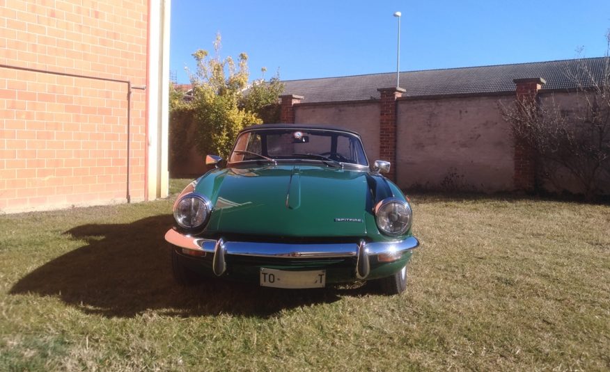 Triumph Spitfire MK III Venduta SOLD Italia