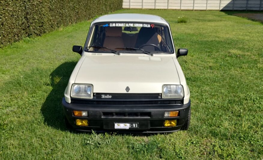 Renault 5 Alpine turbo versione speciale Coppa